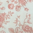 thumbnail image 5 of Unique Bargains Floral Table Runner 13x72 Inch Red Farmhouse Table Runner Table Runners 72 Inches Long for Vintage Flowers Print Home Decors, 5 of 7
