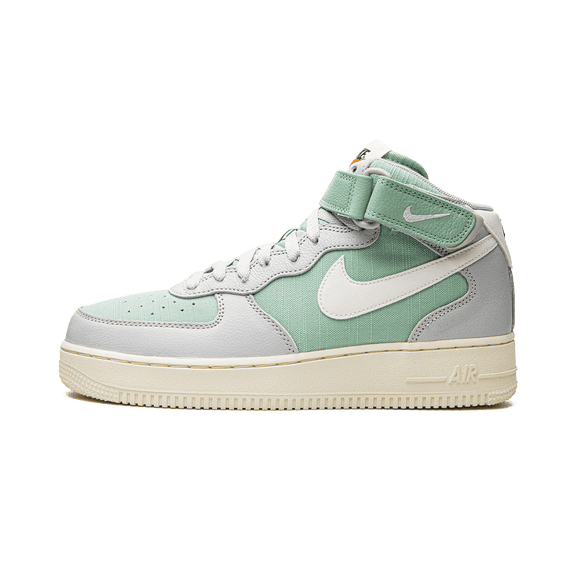 NIKE MENS Air Force 1 Mid '07 LX "Grey Fog Enamel Green" DQ8766 002 DQ8766 002 from Stadium Goods