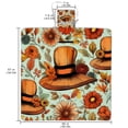 thumbnail image 2 of Thanksgiving Canvas Outdoor Picnic Blanket Waterproof and Portable - Extra Large Foldable Mat for Camping and Beach - Durable and Easy to Clean Fabric, 2 of 6