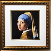 Johannes Vermeer "Girl with a Pearl Earring Framed Art Print Generic