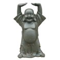 thumbnail image 1 of Hi-Line Gift Ltd Fibre d'Argile Buddha avec Statue Mains Levées, 1 of 3