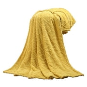 Rbaofujie Weighted Blankets for Adults 100*150cm Super Soft Warm Solid Warm Micro Plush Fleece Blanket Throw Rug Sofa Bedding Blankets for Summer