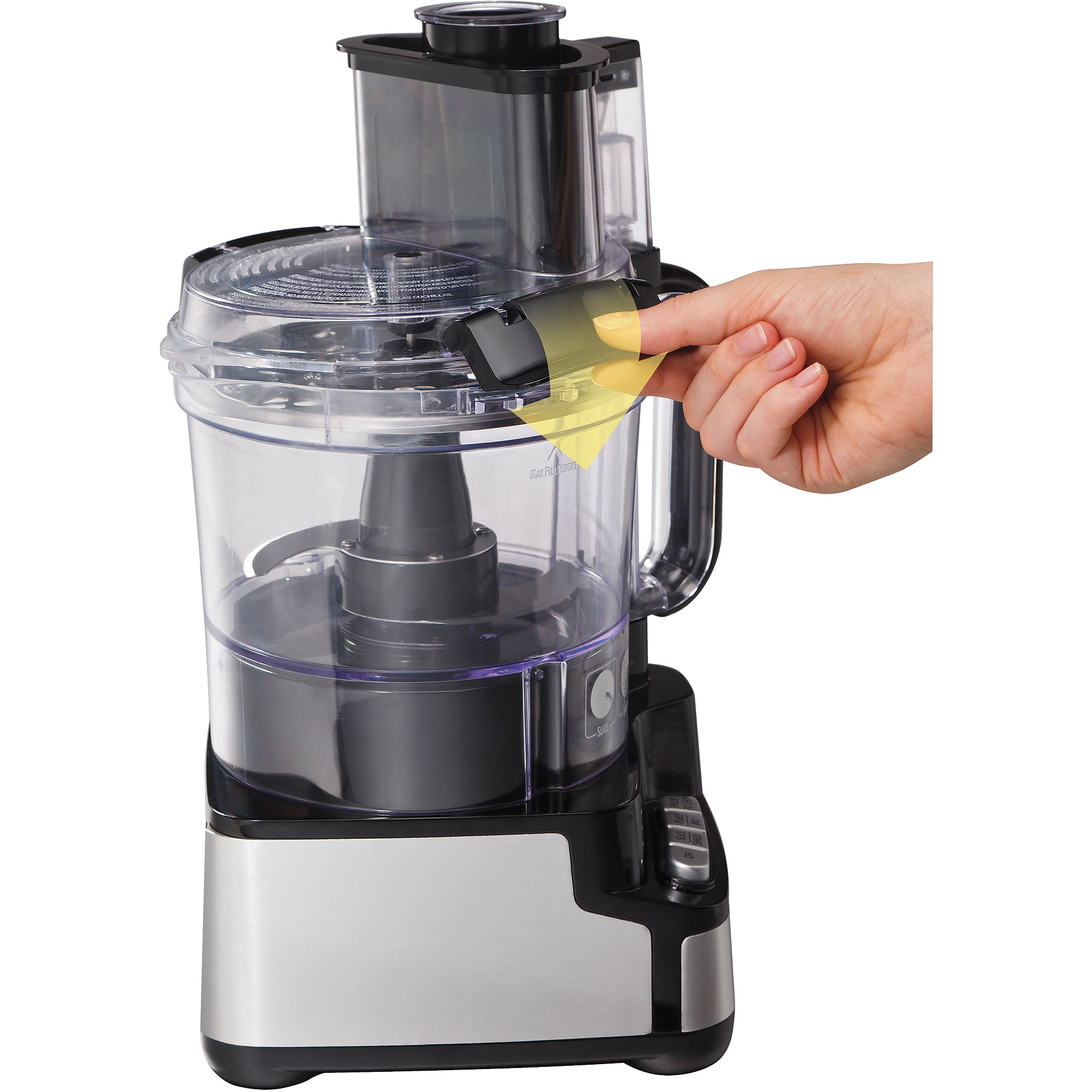 Hamilton Beach Professional 12 Cup Spiralizing Stack & Snap Food Processor  - Bed Bath & Beyond - 31764673