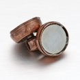 thumbnail image 3 of 100Set Brass Magnetic Clasps with Loops Oval Red Copper 11x7mm Hole: 1.5mm, 3 of 4