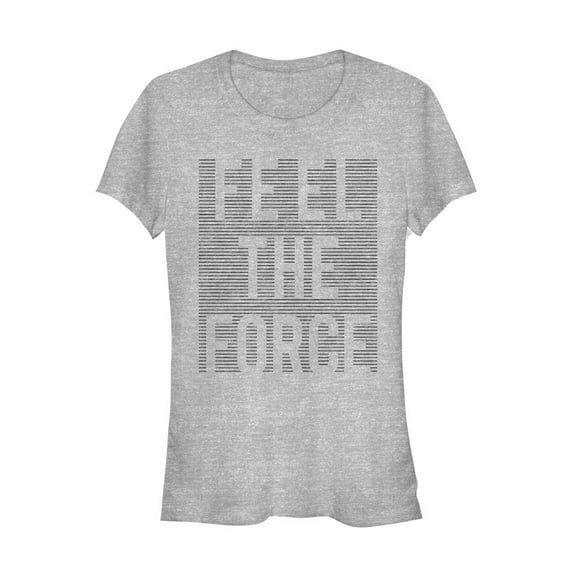 Junior's Star Wars The Last Jedi Feel Force  Graphic Tee Athletic Heather Large