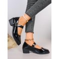 thumbnail image 4 of Chaussures Simples Mode Couleur Vive Bout Pointu Femmes Mary Jane Bouche Peu Profonde Chaussures Simples, 4 of 5