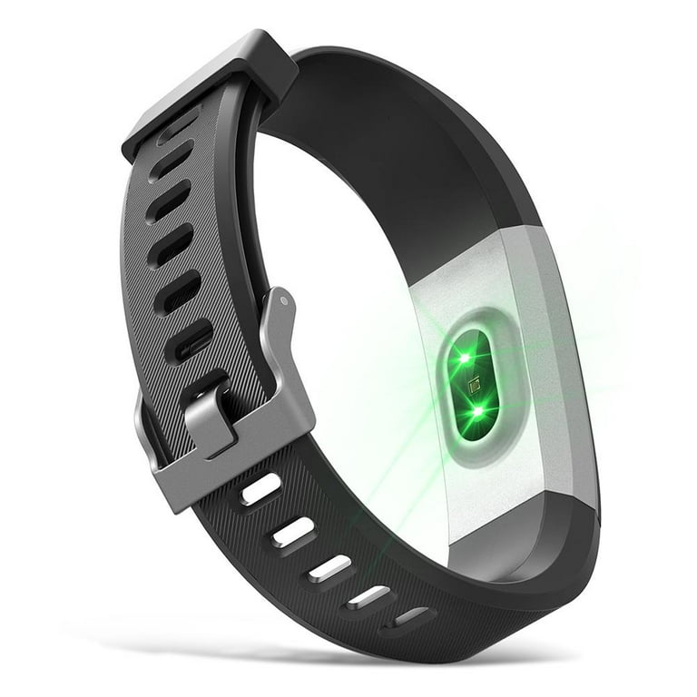 FunnyBeans Replacement Band ID115Plus HR Adjustable Strap for Smart Bracelet Fitness Tracker Black Walmart