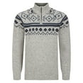 thumbnail image 1 of Peter Gribby Motif Nordique Pull 1/4 Zip, 1 of 1