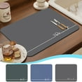 thumbnail image 1 of pstuiky Coffee Machine Pad Kitchen Countertop Mat Anti-Slip Heat Insulation Dish Drying Mat Diatom Mud Water Absorption Pad 1-Pack Home Kitchen Sink Use, 1 of 5