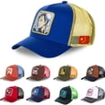thumbnail image 2 of Gorra de algodón con diseño de anime de alta calidad para hombres y mujeres, gorra de camionero de papá estilo hip hop de alta calidad, gran oferta hola suerte unisex, 2 of 2