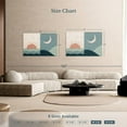 thumbnail image 4 of Elephant Stock Boho Sunrise And Sunset Ii Wall Art - Horizontal Canvas Wall Art - Living Room Wall Decor - Nature Canvas - Beige And Orange Decor - 51" x 34", 4 of 8