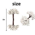 thumbnail image 2 of Christmas Ornaments,Artificial Frosted Holly Berries,QZS Fake Berries for Garden,Durable Holidays Party Supplies for Indoor and Outdoor Use,White, 2 of 6