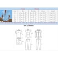thumbnail image 4 of Camisas s Para Hombre Slim Fit Camisa de manga corta con cuello y botones sueltos para hombre, vacaciones en la playa (White, L), 4 of 4
