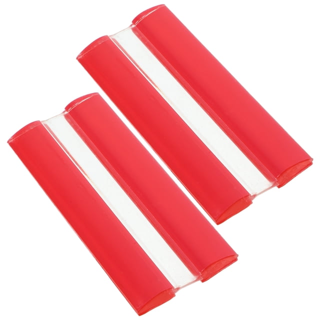 MOVTOTOP 2Pcs Acrylic Self-adhesive Hinges Replacement Multi-functional Flexible Hinges for Fridge Door