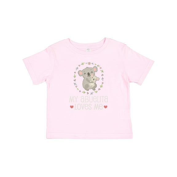 Inktastic My Abuelita Loves Me Girls Girls Baby T-Shirt