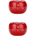 thumbnail image 1 of 2 juegos de temporizadores de cocina de 360 ​​grados, forma de tomate, forma de fruta, accesorios mecánicos de cuenta regresiva, lindo reloj, equipo de calculadora JM, 1 of 5