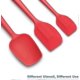 thumbnail image 4 of Silicone Spatula Set Of 3 Heat Resistant Spatula Non-stick Rubber Spatula, 4 of 5