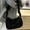 Black#7374, variant on Women’s Shoulder Bag - Small Crossbody Purse, Casual Spandex Handbag with Adjustable Strap, Lightweight Everyday Tote Messenger Travel Bag, Black