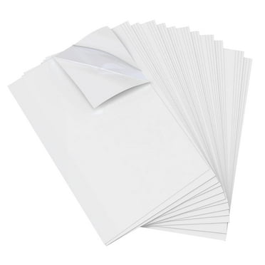 10 Pcs Double Sided Adhesive Tape Sheets, 8.3x11.5 Inch Strong Adhesive Arts Crafts Tape for DIY Art, Photo Albums Making and Gift Wrapping