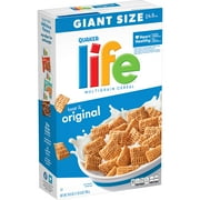 Quaker Life Multigrain Breakfast Cereal, Original, Giant Size Box, 24.8 oz