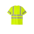 thumbnail image 4 of CornerStone ANSI 107 Class 3 Mesh Tee | High Visibility Clothing for Men & Women, Reflective Work Shirt, 4 of 4