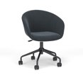 thumbnail image 3 of HON BASYX Task Chair with Adjustable Height, 300 lbs. Capacity, Navy, 3 of 18