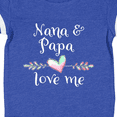 thumbnail image 4 of Inktastic Nana and Papa Love Me Heart Grandchild Boys or Girls Baby Bodysuit, 4 of 5
