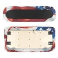 thumbnail image 7 of HUIACONG USA Flag Universal Fit Golf Cart Seat Covers 2 Pack, Washable Anti-Slip Portable Golf Cart Seat Cover for Club Car Bench Seats Club Car Precedent, 7 of 7