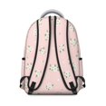 thumbnail image 3 of Pioneer Flower Floral Print Pattern Backpack for School, Cute School Bag with Adjustable Shoulder Straps and Padded Back, 15.3"x11"x7.1", 3 of 5