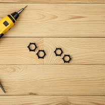 WEUVEB 50pcs Black Plastic Car Phone Mount Nuts Compact Phone Holder Bracket Accessories for Driving