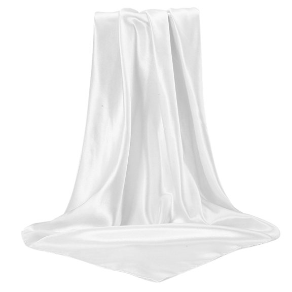 Large Square Satin Head Scarf Silk Hair Scarf Square Hair Bandanas Large Scarf Sleeping Head Wraps For Women