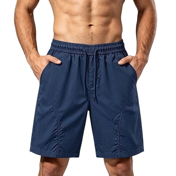 Men's Swim Trunks 7 inch Bathing Suit Board Shorts with Pockets Swimming Swimsuit Beach Shorts Big and Tall