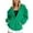 Green, variant on Baberdicy Womens Zip up Hoodies Long Sleeve Sweatshirts Fall Outfits Oversized Sweaters Casual Fashion Jackets Beige, Size: S-5Xl