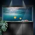 thumbnail image 3 of Aquarium Background Stickers  - Water, Light, Blue - Fish Tank Reptile Terrarium Decor Poster, 3 of 6