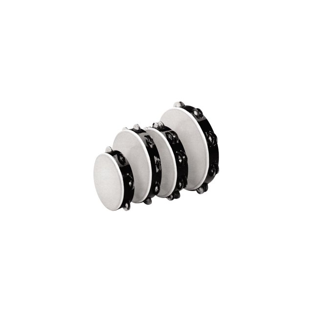 Pandereta Remo TA5108-ML Economy negra de 20 cm de diámetro
