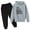 Grey, variant on Toddler Boy Outfits Fall Kids Hoodie Sweatshirt Sweatpants Pullover Hoodie Set Tracksuit 2 Piece Outfits Fall Winter Outfit,Size 4 Years-5 Years