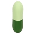 thumbnail image 4 of Rodillo de hielo para rostro, molde de hielo frío, soporte de silicona reutilizable para belleza facial, cuidado facial casero, rayas verdes, 4 of 15
