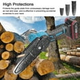 thumbnail image 3 of Plastics Chainsaw Bar Protecting Cover Electric Saw Scabbard Protector Chainsaws Guide Plate Protecting Accessories Safety Tool Parts, 3 of 4