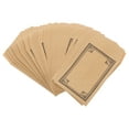 thumbnail image 1 of TABLETREANDS 50Ud Sobres De Papel Kraft Khaki Con Autocierre Para Y Almacenamiento Compacto, 1 of 7