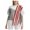 Multicoloured - white, variant on Calvin Klein Womens Stripe Kaftan Dolman Blouse, Multicoloured, Medium