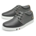thumbnail image 2 of BURUDANI Men's Mesh Lace up Sneakers Oxfords lightweight breathable casual work Shoes, 2 of 7