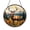 Acrylic 3.5 Inch, variant on Mountain Elk Stained Glass Style Suncatcher – Round Window Hanging