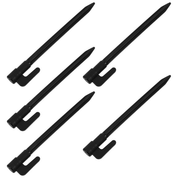 Raindrops 5pcs Heavy-Duty Plastic Ground Stakes Beach Tent Stakes Plastic Stakes For Canopy Outdoor Tent Nails Windproof