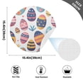 thumbnail image 2 of Ryvnso Easter Eggs Round Plate Mats Dining Table Placemat Set of 4 for Holiday Decoration, 2 of 7
