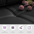 thumbnail image 6 of AODAILIHB Single Sofa Armchair, Modern Linen Fabric Sofa with Side Organizer Pockets for Living Room, Bedroom, Office, 6 of 9