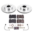 thumbnail image 3 of PowerStop Front Z23 Evolution Sport Carbon-Fiber Ceramic Brake Pad and Drilled & Slotted Rotor Kit Fits: VOLKSWAGEN Select Models K8821, 3 of 10