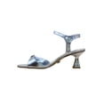 thumbnail image 3 of Sandalia Casual Color Plata Sintético Leon - Brillo Moderno - 5398plata, 3 of 4