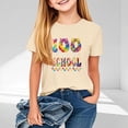 thumbnail image 1 of hengsof T-Shirt à Manches Courtes pour Enfants 100e Jour d'École, Col Rond, Imprimé Graphique Mignon, Chandail Décontracté Confortable, Chemise Basique Élégante, 1 of 7