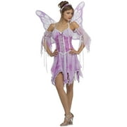 Rubies Costume Co Women's Adult Pink Purple Butterfly Mystical Faerie Fairy Costume Small 4-6