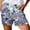 3-Light Purple, variant on Arlun Womens Trendy 3D Fish Scale Printing Beach Shorts 2026 Fashion Vacation Outfit Ladies Drawstring Waisted Soft Comfortable Loose Wide Leg Casual Shorts 1-Pink XXL